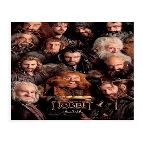 DTASSVEW Puzzle 500/1000/1500 Teile- Der Herr Der Ringe,Spiel Puzzles Für Erwachsene Kinder, Geschicklichkeitsspiel Für Die Ganze Familie Serie Poster-S015 (DREI Größen) von DTASSVEW