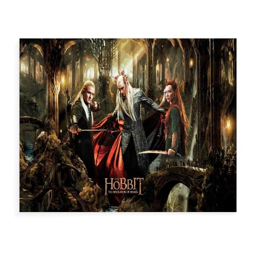 DTASSVEW Puzzle 500/1000/1500 Teile- Der Herr Der Ringe,Spiel Puzzles Für Erwachsene Kinder, Geschicklichkeitsspiel Für Die Ganze Familie Serie Poster-S075 (DREI Größen) von DTASSVEW