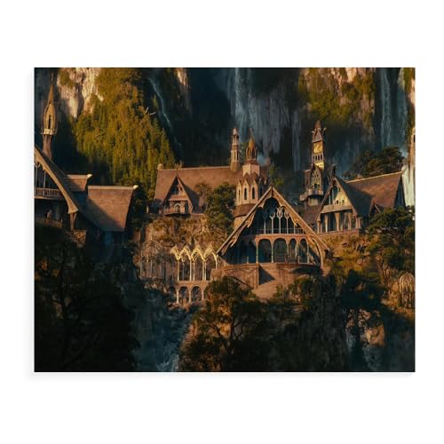 DTASSVEW Puzzle 500/1000/1500 Teile- Der Herr Der Ringe,Spiel Puzzles Für Erwachsene Kinder, Geschicklichkeitsspiel Für Die Ganze Familie Serie Poster-S209 (DREI Größen) von DTASSVEW