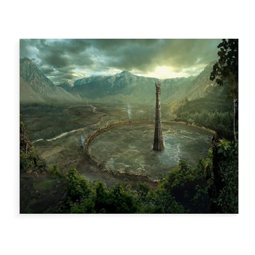 DTASSVEW Puzzle 500/1000/1500 Teile- Der Herr Der Ringe,Spiel Puzzles Für Erwachsene Kinder, Geschicklichkeitsspiel Für Die Ganze Familie Serie Poster-S350 (DREI Größen) von DTASSVEW