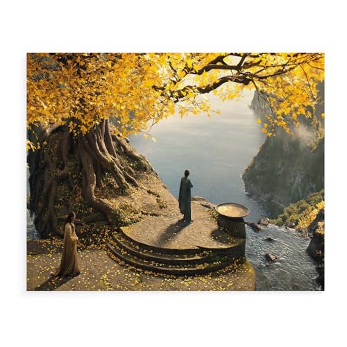 DTASSVEW Puzzle 500/1000/1500 Teile- Der Herr Der Ringe,Spiel Puzzles Für Erwachsene Kinder, Geschicklichkeitsspiel Für Die Ganze Familie Serie Poster-S447 (DREI Größen) von DTASSVEW