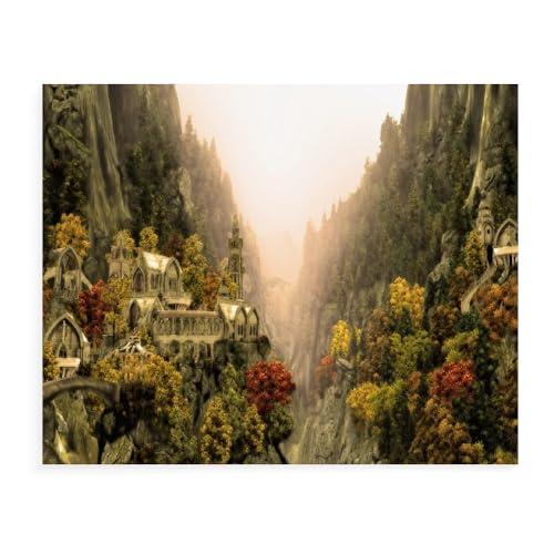 DTASSVEW Puzzle 500/1000/1500 Teile- Der Herr Der Ringe,Spiel Puzzles Für Erwachsene Kinder, Geschicklichkeitsspiel Für Die Ganze Familie Serie Poster-S540 (DREI Größen) von DTASSVEW