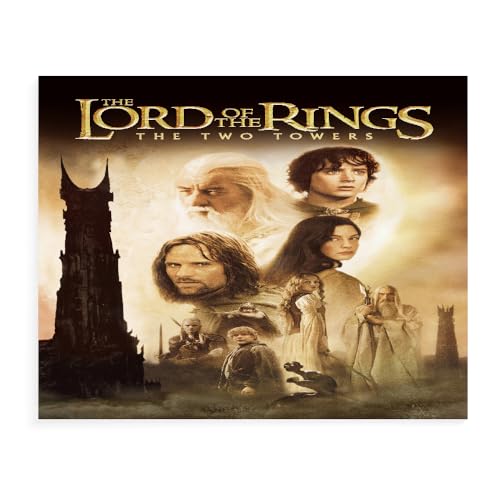 DTASSVEW Puzzle 500/1000/1500 Teile - Der Herr Der Ringe Puzzle Für Erwachsene,Puzzle Farbenfrohes Legespiel,Geschicklichkeitsspiel Für Die Ganze Familie - HD Film Poster-D034 von DTASSVEW