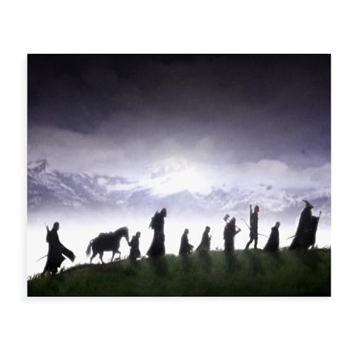 DTASSVEW Puzzle 500/1000/1500 Teile - Der Herr Der Ringe Puzzle Für Erwachsene,Puzzle Farbenfrohes Legespiel,Geschicklichkeitsspiel Für Die Ganze Familie - HD Film Poster-D142 von DTASSVEW