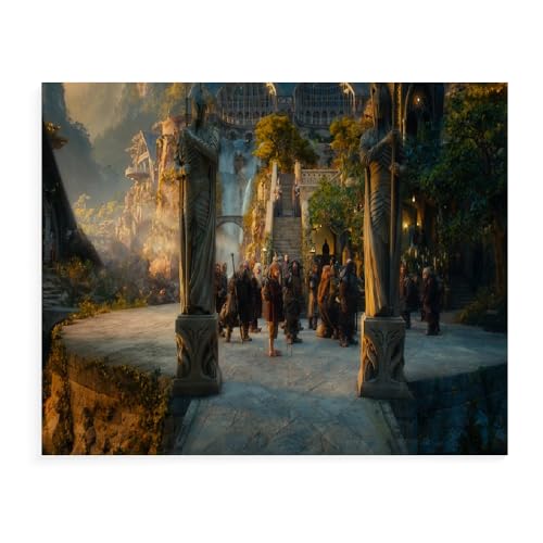 DTASSVEW Puzzle 500/1000/1500 Teile - Der Herr Der Ringe Puzzle Für Erwachsene,Puzzle Farbenfrohes Legespiel,Geschicklichkeitsspiel Für Die Ganze Familie - HD Film Poster-D236 von DTASSVEW