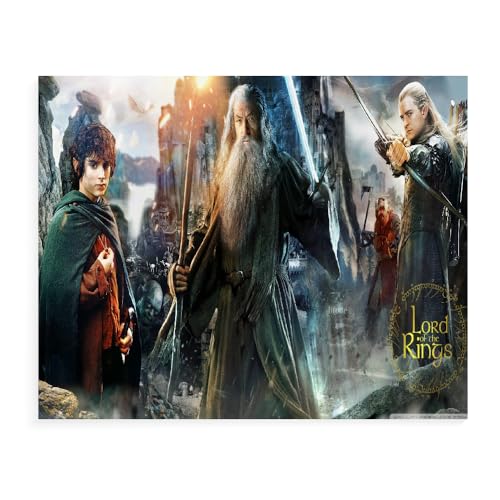 DTASSVEW Puzzle 500/1000/1500 Teile - Der Herr Der Ringe Puzzle Für Erwachsene,Puzzle Farbenfrohes Legespiel,Geschicklichkeitsspiel Für Die Ganze Familie - HD Film Poster-D310 von DTASSVEW