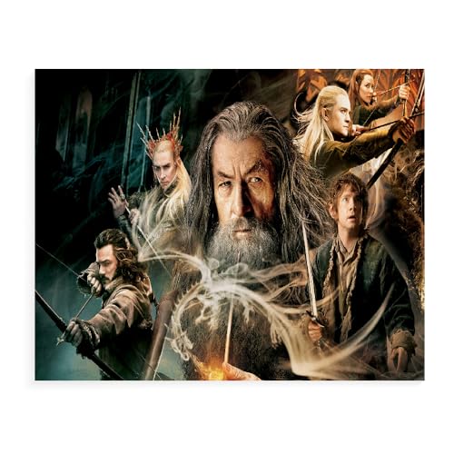 DTASSVEW Puzzle 500/1000/1500 Teile - Der Herr Der Ringe Puzzle Für Erwachsene,Puzzle Farbenfrohes Legespiel,Geschicklichkeitsspiel Für Die Ganze Familie - Serie Poster-A267 von DTASSVEW