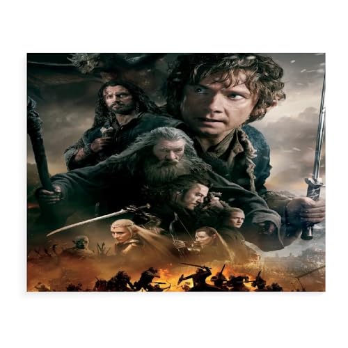 DTASSVEW Puzzle 500/1000/1500 Teile - Der Herr Der Ringe Puzzle Für Erwachsene,Puzzle Farbenfrohes Legespiel,Geschicklichkeitsspiel Für Die Ganze Familie - Serie Poster-S011 von DTASSVEW