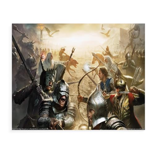 DTASSVEW Puzzle 500/1000/1500 Teile - Der Herr Der Ringe Puzzle Für Erwachsene,Puzzle Farbenfrohes Legespiel,Geschicklichkeitsspiel Für Die Ganze Familie - Serie Poster-S141 von DTASSVEW