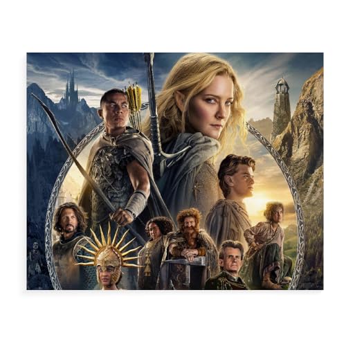 DTASSVEW Puzzle 500/1000/1500 Teile - Der Herr Der Ringe Puzzle Für Erwachsene,Puzzle Farbenfrohes Legespiel,Geschicklichkeitsspiel Für Die Ganze Familie - Serie Poster-S342 von DTASSVEW