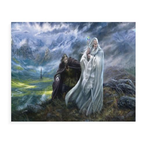 DTASSVEW Puzzle 500/1000/1500 Teile - Der Herr Der Ringe Puzzle Für Erwachsene,Puzzle Farbenfrohes Legespiel,Geschicklichkeitsspiel Für Die Ganze Familie - Serie Poster-S472 von DTASSVEW