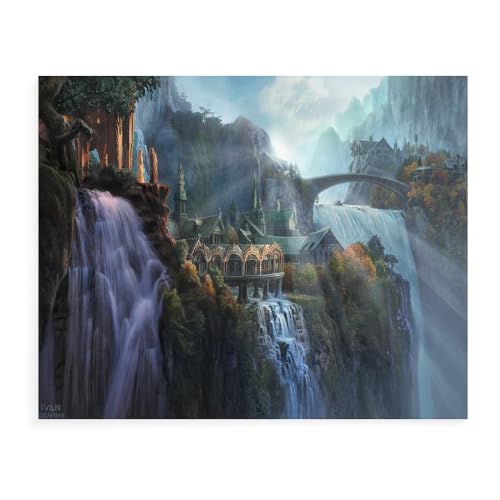 DTASSVEW Puzzle Erwachsene Holz Puzzle 500/1000/1500 Teile Freizeit- Der Herr Der Ringe Lernspielzeug, Kinder, Freunde Und Familie HD Film Poster-D474 (DREI Größen) von DTASSVEW