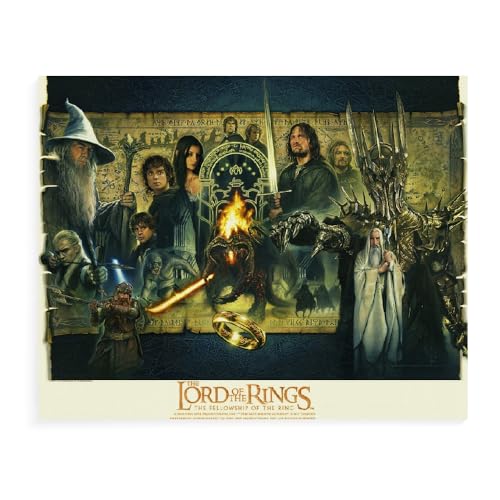 DTASSVEW Puzzle Erwachsene Holz Puzzle 500/1000/1500 Teile Freizeit- Der Herr Der Ringe Lernspielzeug, Kinder, Freunde Und Familie Serie Poster-S229 (DREI Größen) von DTASSVEW