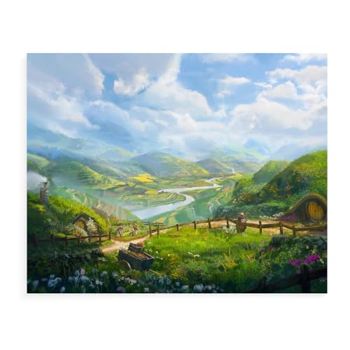 DTASSVEW Puzzle Erwachsene Holz Puzzle 500/1000/1500 Teile Freizeit- Der Herr Der Ringe Lernspielzeug, Kinder, Freunde Und Familie Serie Poster-S478 (DREI Größen) von DTASSVEW