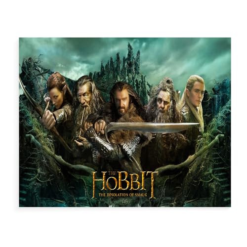 GUANGFAN 500/1000/1500 Puzzle - The Lord of The Rings Für Kinder Erwachsene Puzzle Educational Intellectual Decompressing Fun Family Game for Kinder Erwachsene Toy Filmplakat-A065 von DTASSVEW