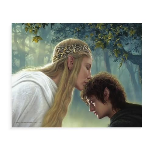 GUANGFAN 500/1000/1500 Puzzle - The Lord of The Rings Für Kinder Erwachsene Puzzle Educational Intellectual Decompressing Fun Family Game for Kinder Erwachsene Toy Filmplakat-A171 von DTASSVEW