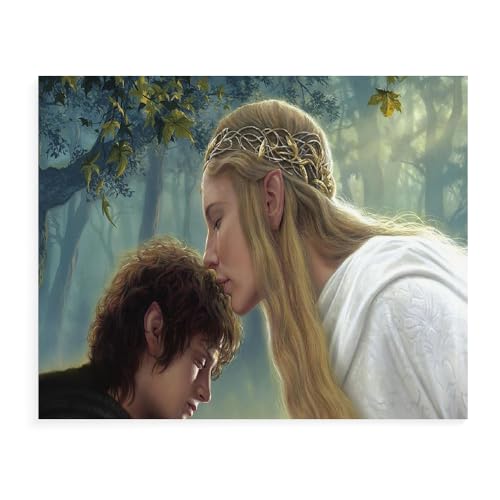 GUANGFAN Puzzle 500/1000/1500 Teile- The Lord of The Rings,Spiel Puzzles Für Erwachsene Kinder, Geschicklichkeitsspiel Für Die Ganze Familie Filmplakat-A197 (DREI Größen) von DTASSVEW