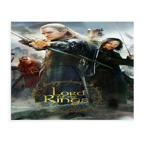 GUANGFAN Puzzle 500/1000/1500 Teile - The Lord of The Rings Puzzle Für Erwachsene,Puzzle Farbenfrohes Legespiel,Geschicklichkeitsspiel Für Die Ganze Familie - Filmplakat-A559 von DTASSVEW