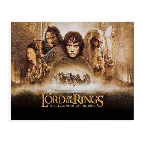 GUANGFAN Puzzle Erwachsene Holz Puzzle 500/1000/1500 Teile Freizeit- The Lord of The Rings Lernspielzeug, Kinder, Freunde Und Familie Filmplakat-A086 (DREI Größen) von DTASSVEW