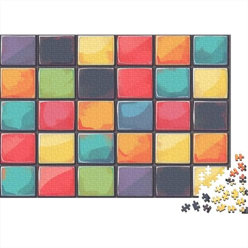 ColoRot Building Blocks Puzzlespiel 1000 Teile Puzzle Für Erwachsene Und Kinder Ab 14 Jahren, Puzzle-Motiv Erwachsenen Puzzlespiel Puzzel 1000pcs (75x50cm) von DTAVSLEIV