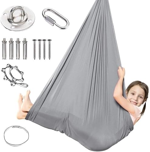 DTREEL Sensory Body Sock Sensorisches Spielzeug Jahren Mit Autistischen Und Sensorischen Verarbeitungsstörungen Sensory Sack Ganzkörperpackung Bietet Tiefen Druckeingang, Um Stress Abzubauen(E) von DTREEL