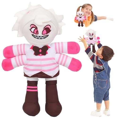 DTXYBC Hazbin Hotel Plüsch, Hazbin Hotel Plush Toy, Niedlich Alastor Anime Figuren, Hazbin Hotel Plüsch Puppe, Hazbin Hotel Plush, für Kinder Fans Und Freunde Spielfans Geschenk von DTXYBC