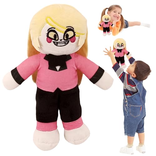 DTXYBC Hazbin Hotel Plüsch, Hazbin Hotel Plush Toy, Niedlich Alastor Anime Figuren, Hazbin Hotel Plüsch Puppe, Hazbin Hotel Plush, für Kinder Fans Und Freunde Spielfans Geschenk von DTXYBC