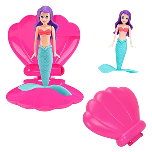 DTXYBC Meerjungfrau-Poolspielzeug-Muschel, Mermaid Princess Dive n Surprise, Magische Schwimmende Muschelgeschenke, Lustige Spinnprinzessin, Schwimmbadzubehör und Poolspielzeug für Kinder DTXYBC Meerjungfrau-Poolspielzeug-Muschel, Mermaid Princess Dive n Surprise, Magische Schwimmende Muschelgeschenke, Lustige Spinnprinzessin, Schwimmbadzubehör und Poolspielzeug für Kinder von DTXYBC