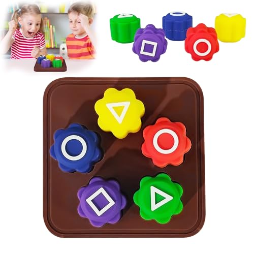 DTXYBC Gonggi Korean Game, 5 Stück Gonggi Jack Stein-Kieselstein-Set, Gonggi Traditionelles Koreanisches Spielspiel, Hand Eye Coordination Training Spielzeug, Gonggi Jack Stone Pebbles Set von DTXYBC