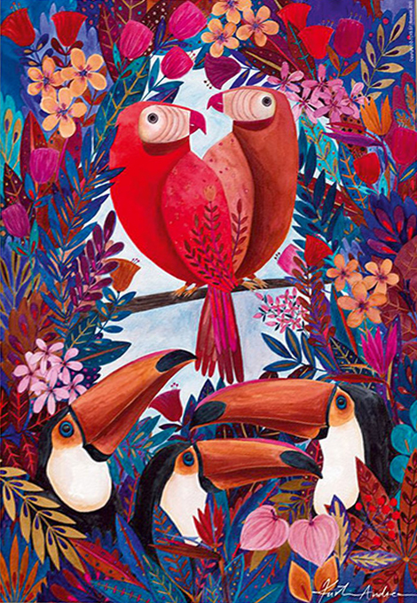 DToys Andrea Kürti: Tropical 1000 Teile Puzzle Dtoys-72887 DToys Andrea Kürti: Tropical 1000 Teile Puzzle Dtoys-72887 von DToys
