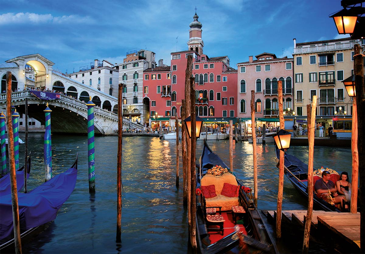 DToys Bei Nacht - Italien: Venedig 1000 Teile Puzzle Roovi-70555 DToys Bei Nacht - Italien: Venedig 1000 Teile Puzzle Roovi-70555 von DToys