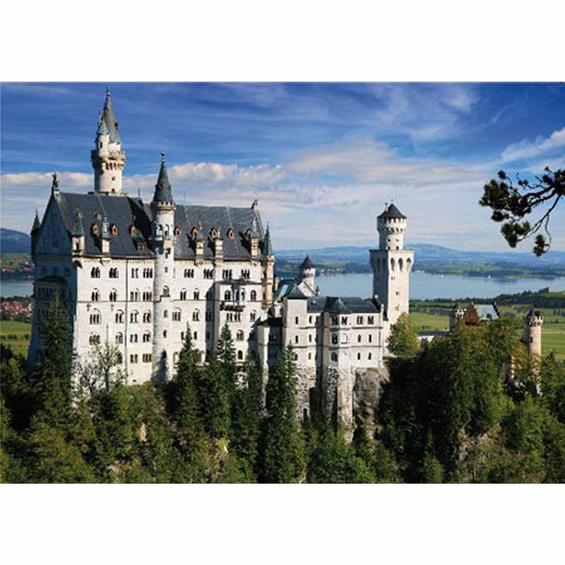 DToys Deutschland: Schloss Neuschwanstein 500 Teile Puzzle DToys-75307 von DToys