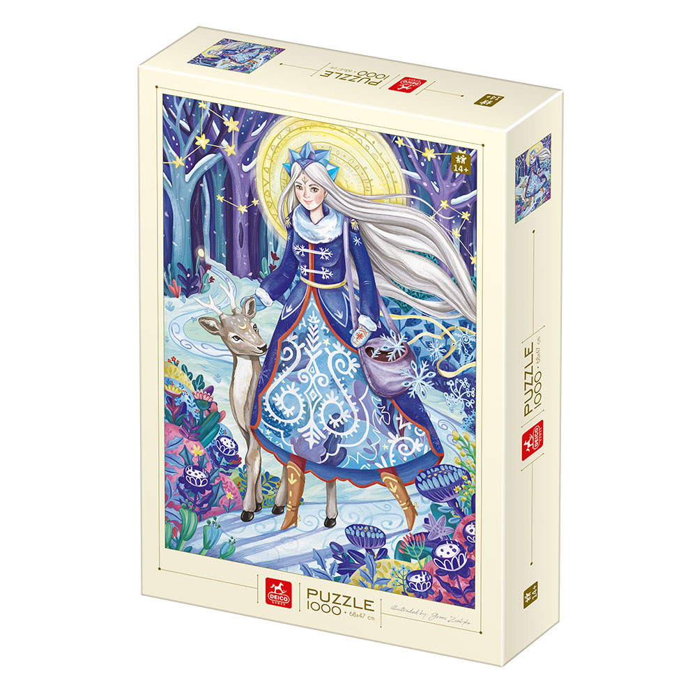 DToys Groos Zsejke : Freya 1000 Teile Puzzle Deico-Games-77448 von DToys