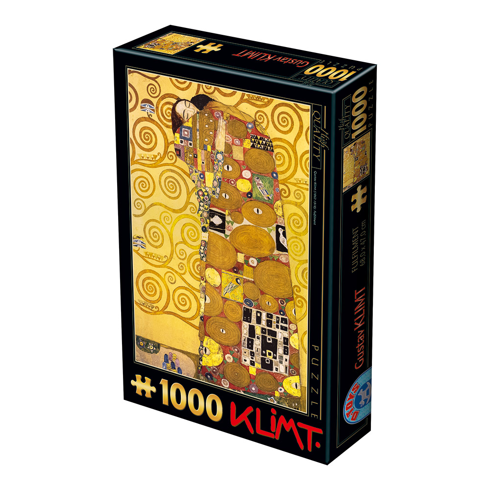 DToys Gustav Klimt: Die Umarmung 1000 Teile Puzzle Dtoys-74560 von DToys
