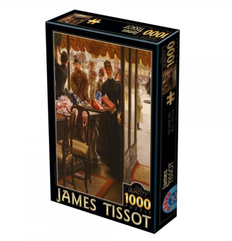 DToys James Tissot - The Shop Girl 1000 Teile Puzzle Dtoys-75086 von DToys