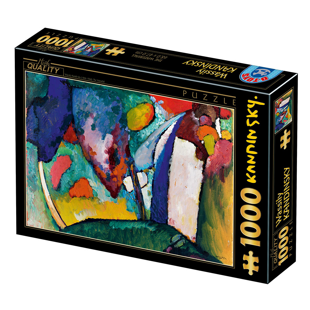 DToys Kandinsky Vassily - The Waterfall 1000 Teile Puzzle Dtoys-77738 von DToys