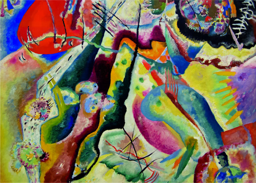 DToys Kandinsky Vassily: Painting with Red Spot 1000 Teile Puzzle Dtoys-75116 DToys Kandinsky Vassily: Painting with Red Spot 1000 Teile Puzzle Dtoys-75116 von DToys