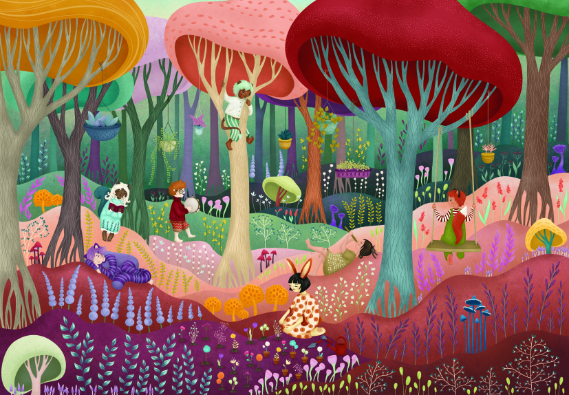 DToys Magic Forest 1000 Teile Puzzle Deico-Games-77059 DToys Magic Forest 1000 Teile Puzzle Deico-Games-77059 von DToys