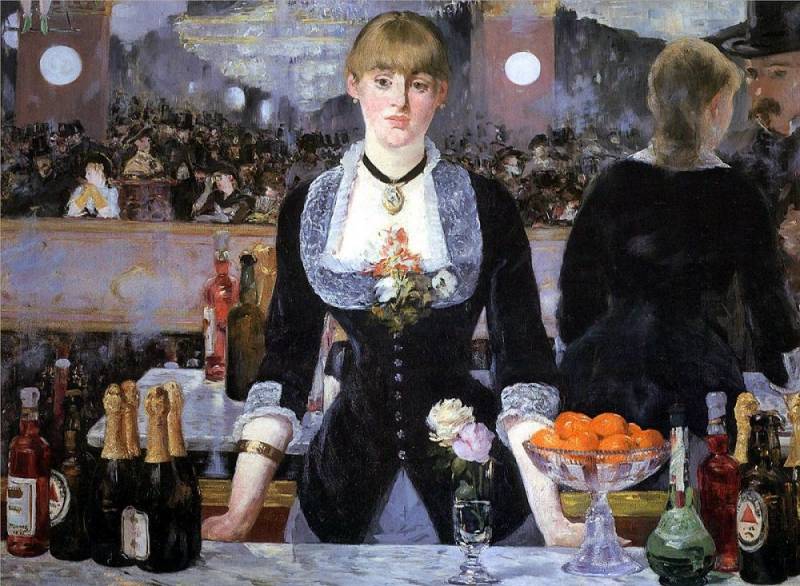 DToys Manet Édouard: A Bar at the Folies Bergère, 1882 1000 Teile Puzzle Dtoys-73068-01 von DToys