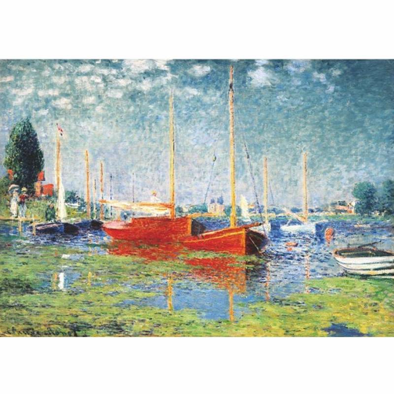 DToys Monet: Argenteuil 1000 Teile Puzzle DToys-69665 von DToys