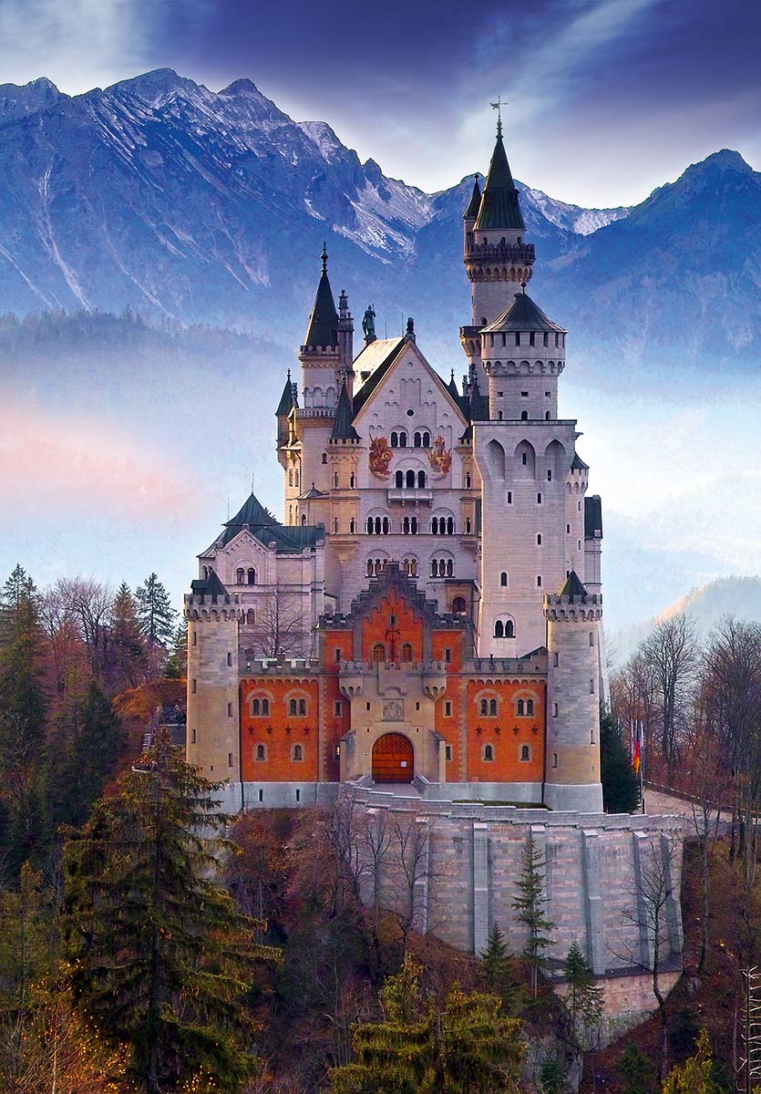 DToys Neuschwanstein 1000 Teile Puzzle Roovi-75963 DToys Neuschwanstein 1000 Teile Puzzle Roovi-75963 von DToys