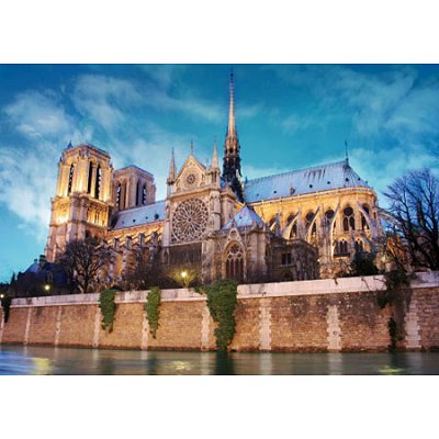 DToys Notre Dame de Paris, Frankreich 500 Teile Puzzle DToys-69337 von DToys