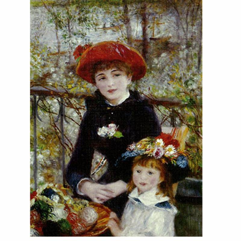 DToys Renoir: Auf der Terrasse 1000 Teile Puzzle Dtoys-66909 von DToys