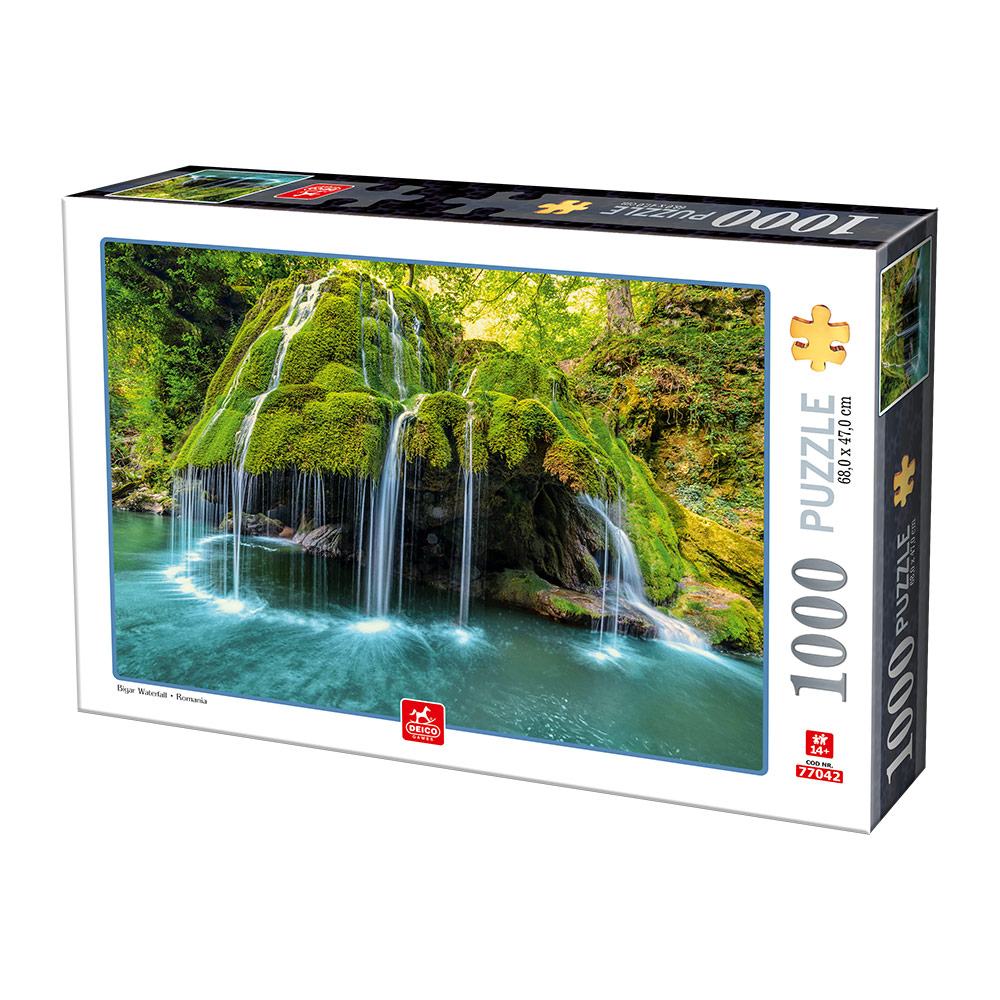 DToys Romania Bigar Waterfall 1000 Teile Puzzle Deico-Games-77042 von DToys