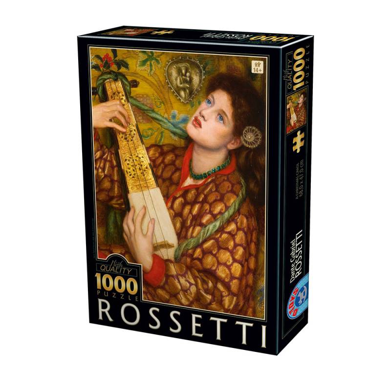DToys Rossetti - A Christmas Carol 1000 Teile Puzzle Dtoys-76823 von DToys