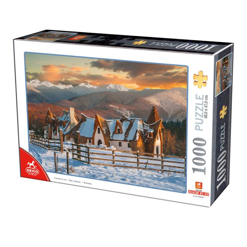 DToys Rumänien 1000 Teile Puzzle Deico-Games-76052 von DToys