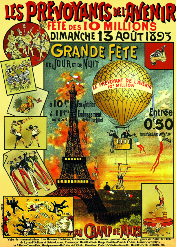 DToys Vintage Poster - Paris 1000 Teile Puzzle Dtoys-74591 von DToys