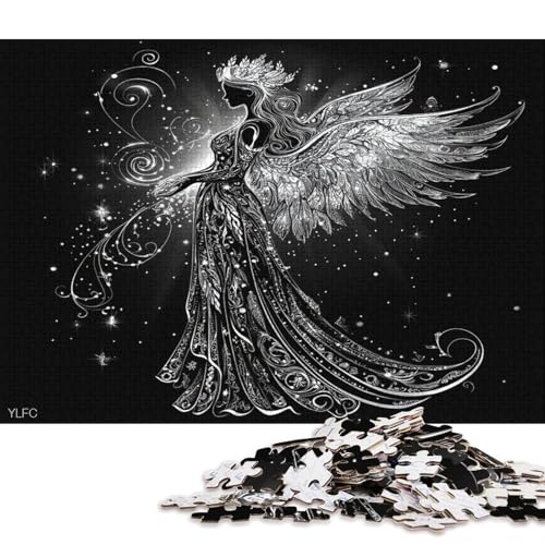 Engel Angelus Puzzle Puzzl Holz Kunst Premium Spiel Entpacken Poster Puzzle Engel-Puzzle Für Erwachsene Und Kinder Ab 13 Jahren 1000pcs (75x50cm) von DUABELPHF