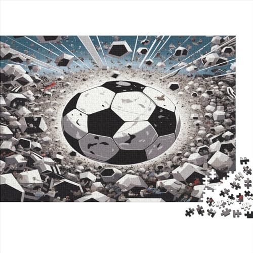 Fußball Puzzle 1000 Teile Erwachsene, Puzzlespiel Jigsaw Puzzles Erwachsenen Puzzlespiel Puzzel 1000pcs (75x50cm) von DUABELPHF