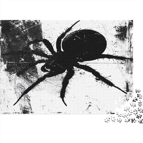 Kühl Spinne Spider Puzzle HolzKunst Premium Kreativ Lustiges Puzzles Plakat Für Erwachsene Kinder 300pcs (40x28cm) von DUABELPHF